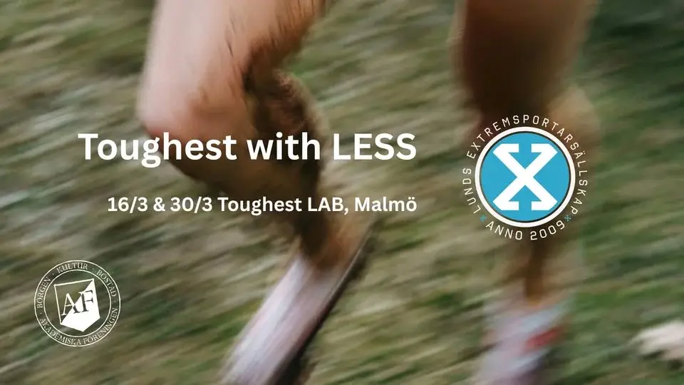 Toughest with LESS - Second session 30/3