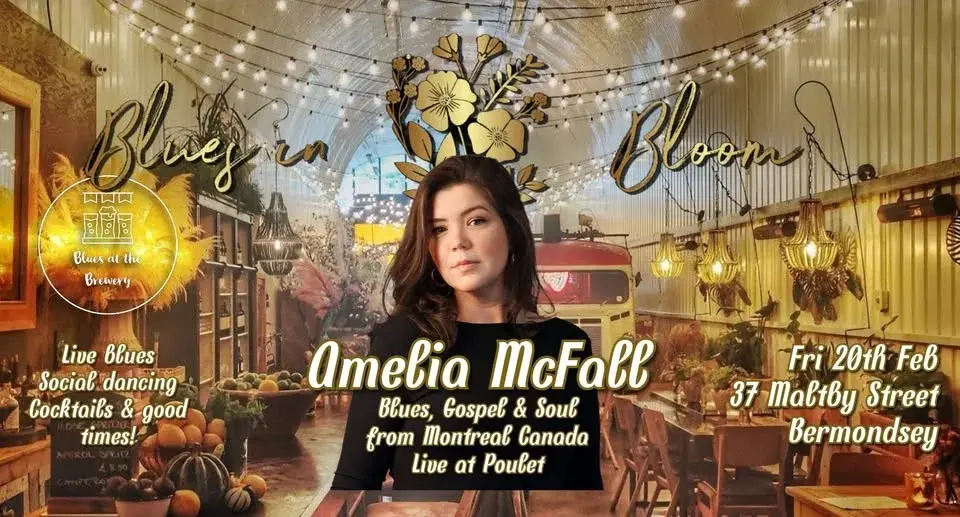 Blues in Bloom feat Amelia McFall