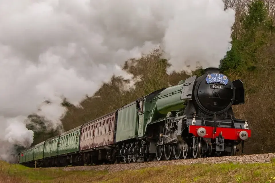 Day Out With Flying Scotsman - from Ropley
