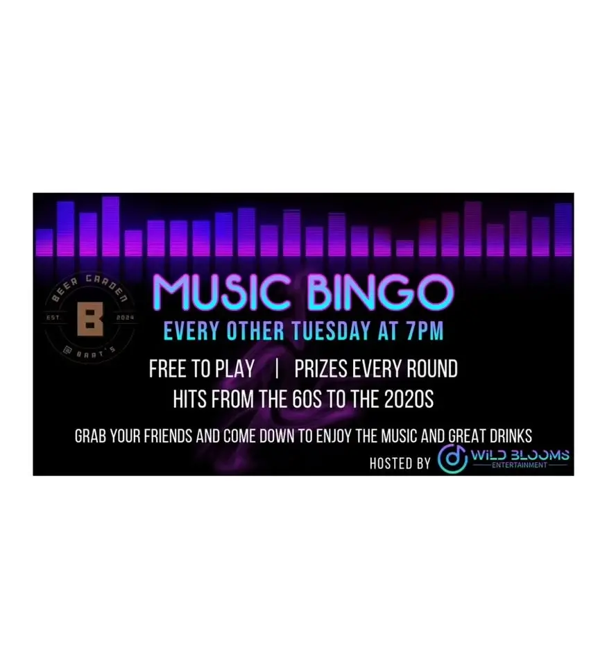 Music Bingo @ Beer Garden @ Bart’s