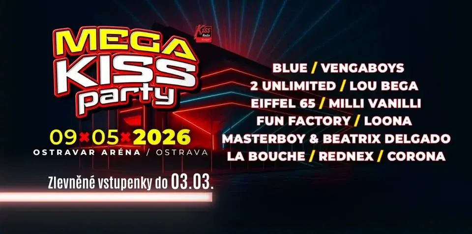 MEGA KISSPARTY 2026 - OSTRAVA