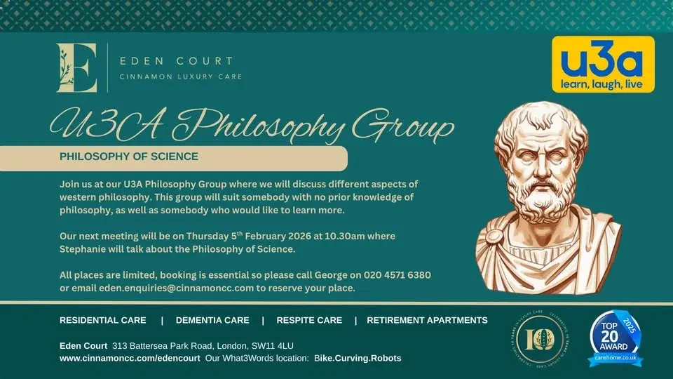 U3A Philosophy Group - Philosophy of Science