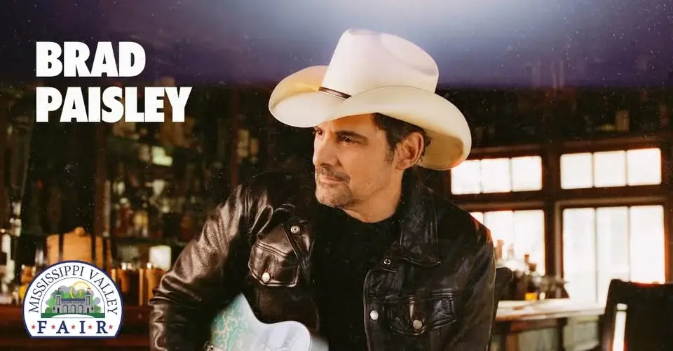Brad Paisley - Mississippi Valley Fair 2026