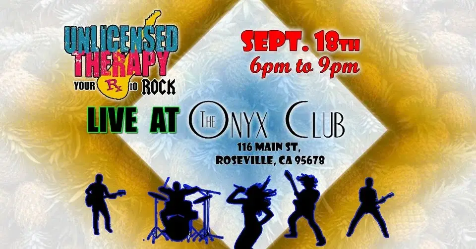 🎸 Unlicensed Therapy ROCKS The Onyx Club in Roseville! | Live Music & Dancing