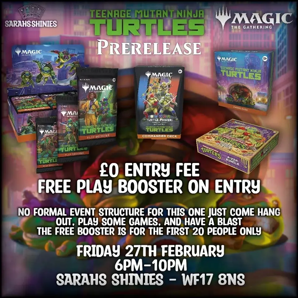 MTG: TMNT Pre-Release Evening