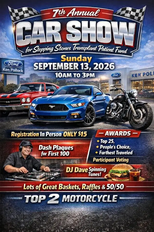 Stepping Stones 7 Annual Car Truck and Bike Show
