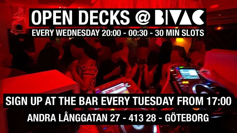 Open Decks @Bivac