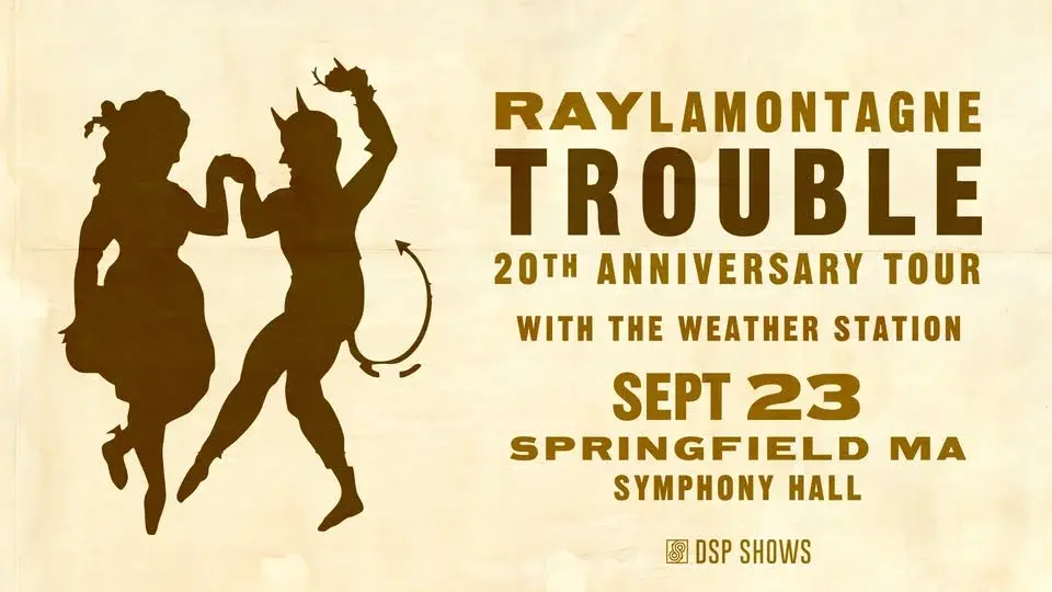 Ray LaMontagne - Trouble 20th Anniversary Tour at Symphony Hall (Springfield, MA)