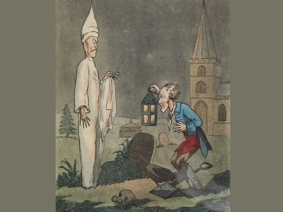 The Unquiet Dead – The lively burial grounds of the eighteenth century. Online and in-person talk