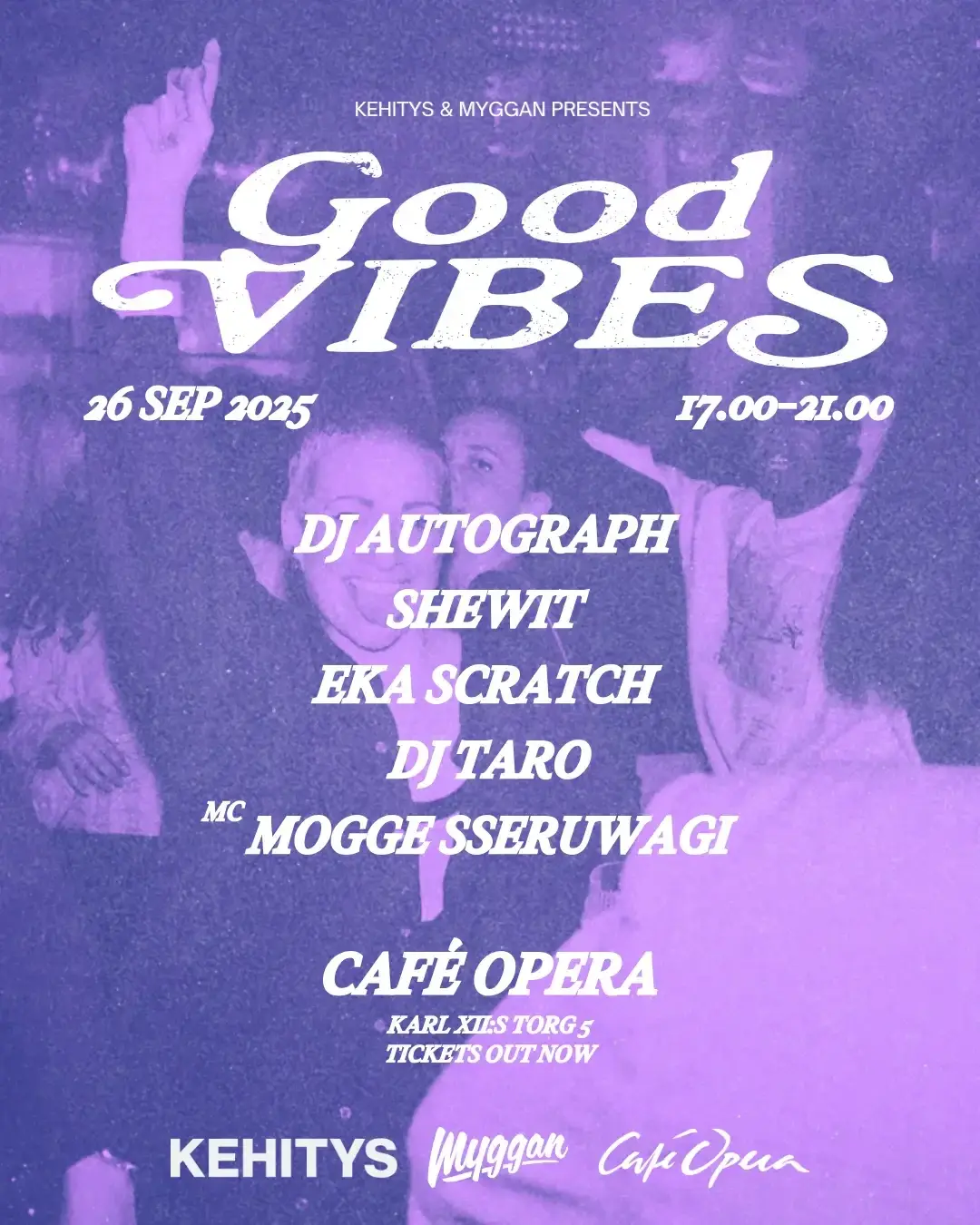 Good Vibes AW på Café Opera 🎉