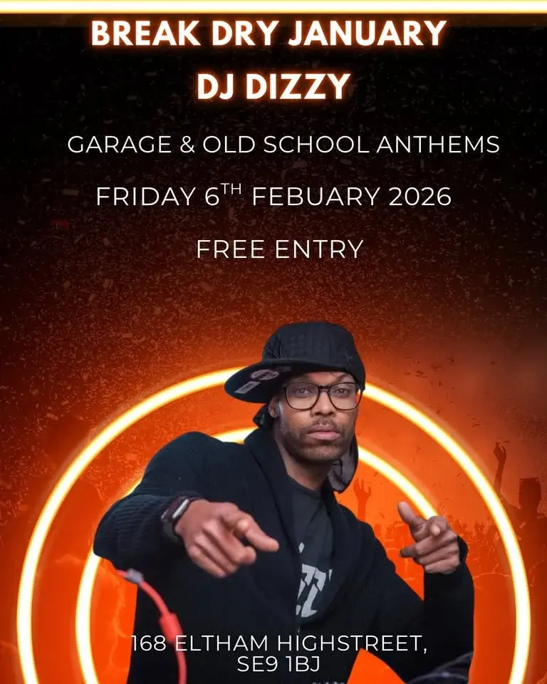 Garage & Old School Anthems party night with DJ Dizzy