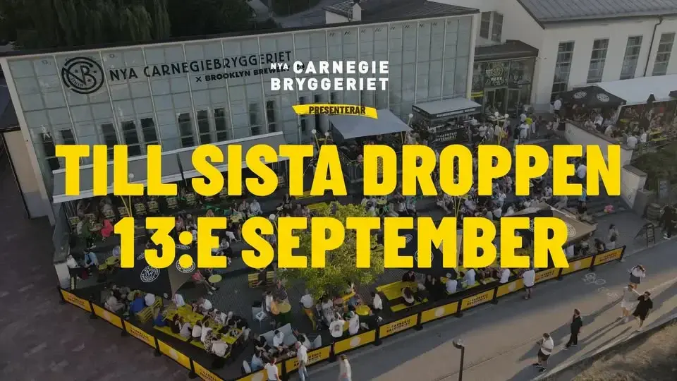 Till Sista Droppen: Storslagen Bartömning & Fest på Nya Carnegiebryggeriet 🍻