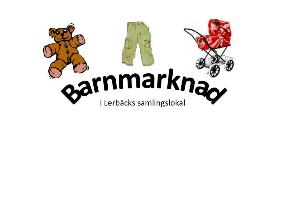 Barnmarknad i Lerbäck