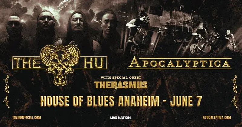 The HU and Apocalyptica with Special Guest The Rasmus