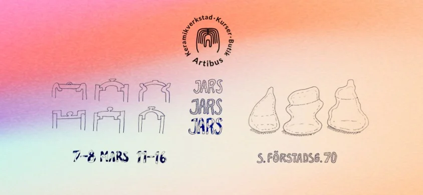 Butiksöppning i Artibus keramikverkstad