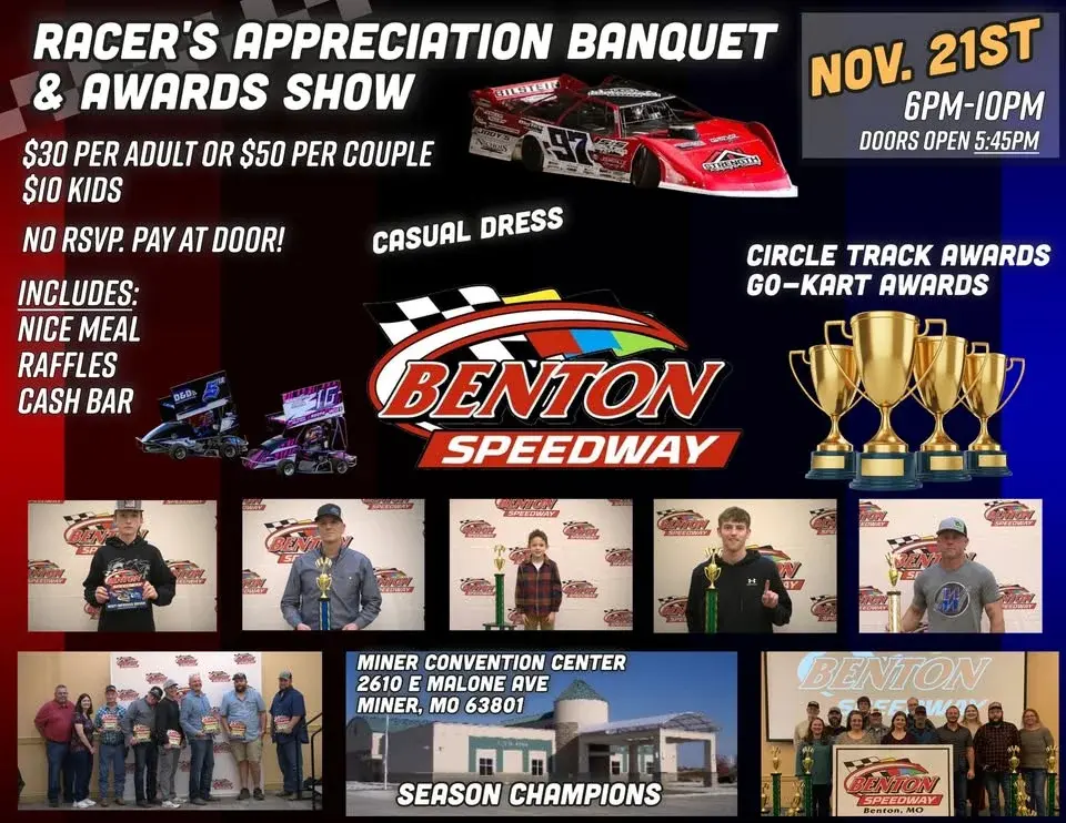 Racer's Appreciation Banquet and Award Show