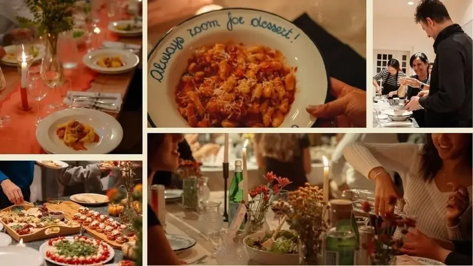 SAN FRANCISCO - V DAY PASTA CLASS & ITALIAN DINNER 🍝