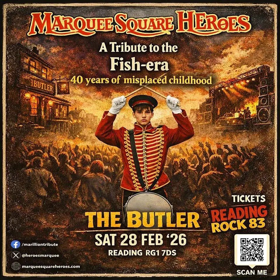 Marquee Square Heroes – Misplaced Childhood Live at The Butler in Reading
