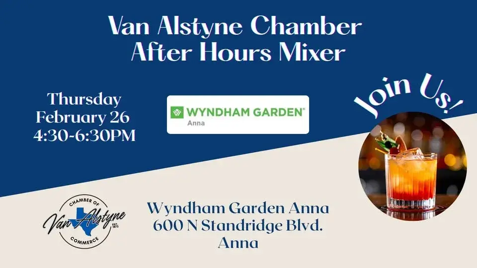 VA Chamber February After Hours Mixer hosted by Wyndham Garden Anna