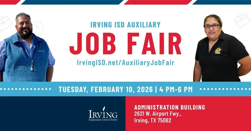 Irving ISD Auxiliary Job Fair