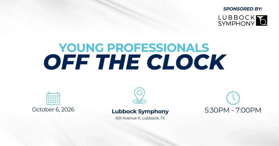 YP Off the Clock sponsored by Lubbock Symphony