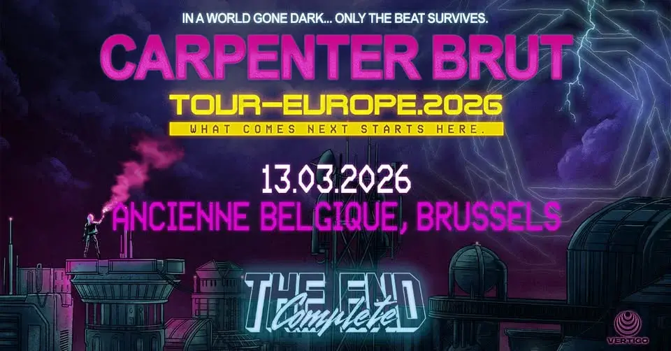 TUMULT & CŌPPR Art Present : CARPENTER BRUT