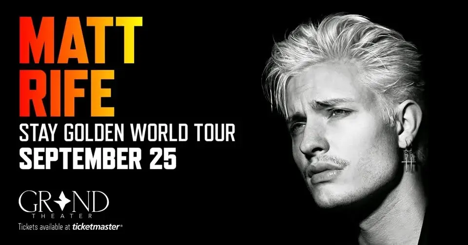 Matt Rife: Stay Golden World Tour