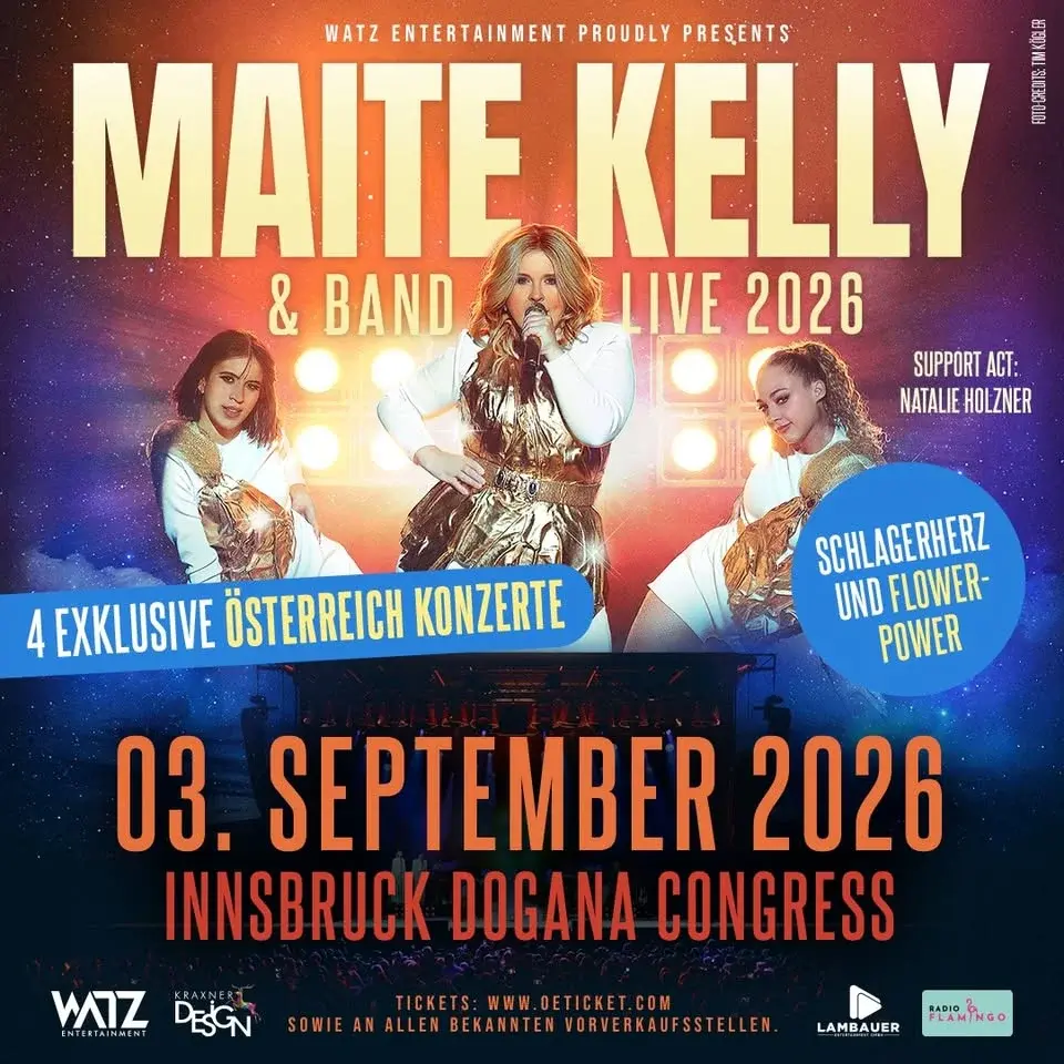 MAITE KELLY & BAND LIVE 2026 | INNSBRUCK | 03.09.2026