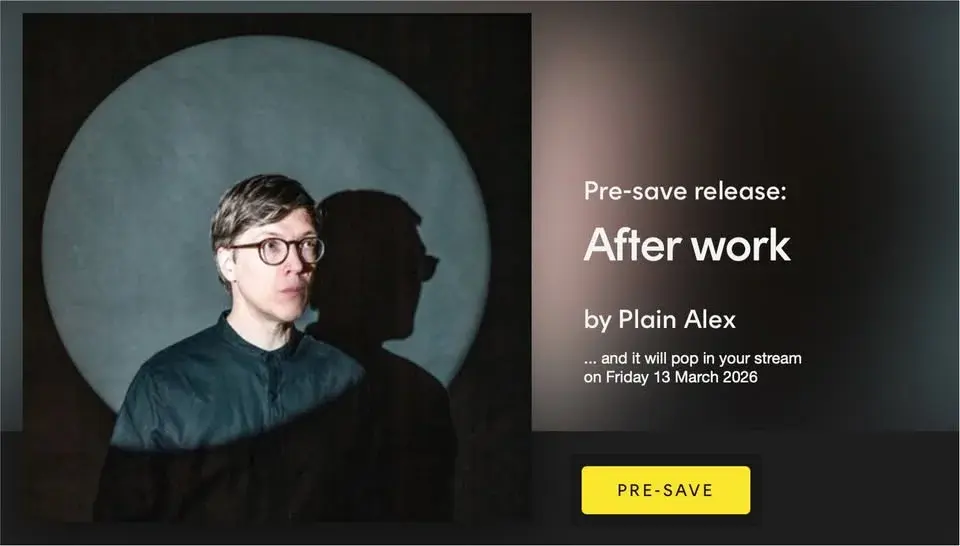 Plain Alex + Nouel + Danielle. Alex’s debut release party, free entrance