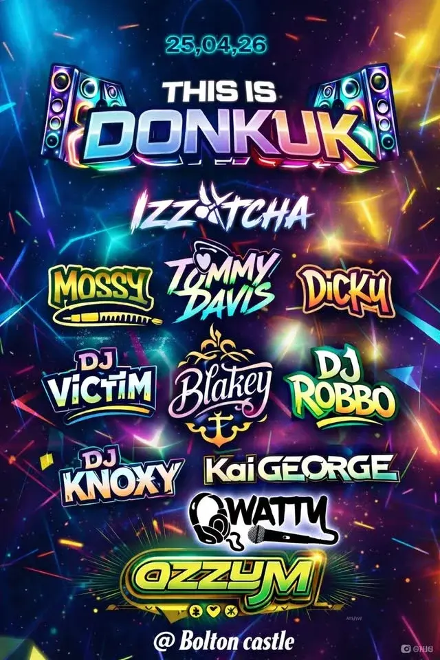 THIS IS DONK UK FIRST BIRTHDAY