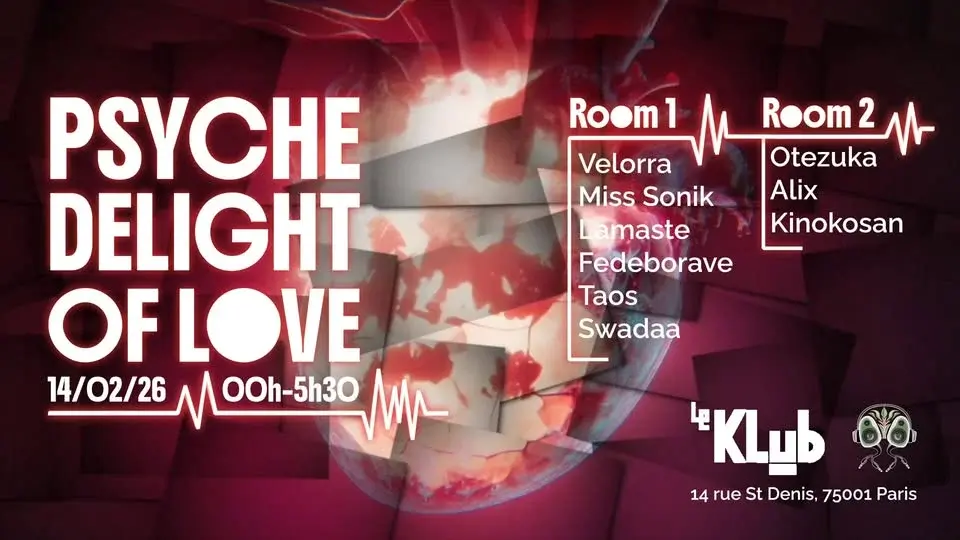 StereOrganic - PSYCHEDELIGHT OF LOVE - LE KLUB PARIS 01