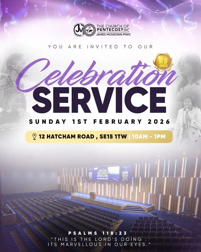 CELEBRATION SUNDAY FOR PERMANENT PLACE OF WORSHIP