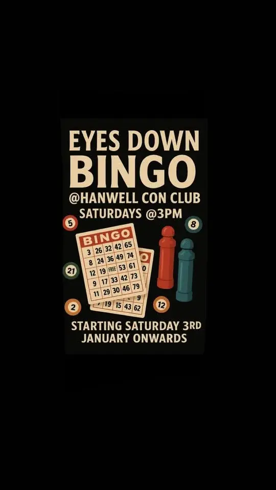 Saturday Afternoon Bingo