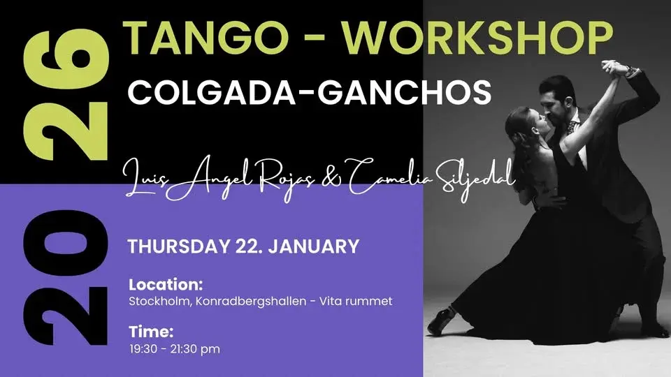 Workshop 2026 Colgada - Ganchos with Luis Angel Rojas & Camelia Siljedal