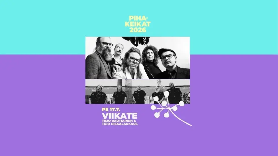 Viikate, Timo Rautiainen & Trio Niskalaukaus / Pyhtään Kulttuuritalo