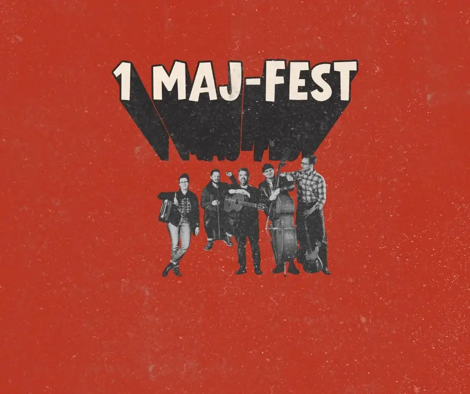 Första maj-fest på Hängmattan - De Offentliga Chaufförerna+DJ Betan