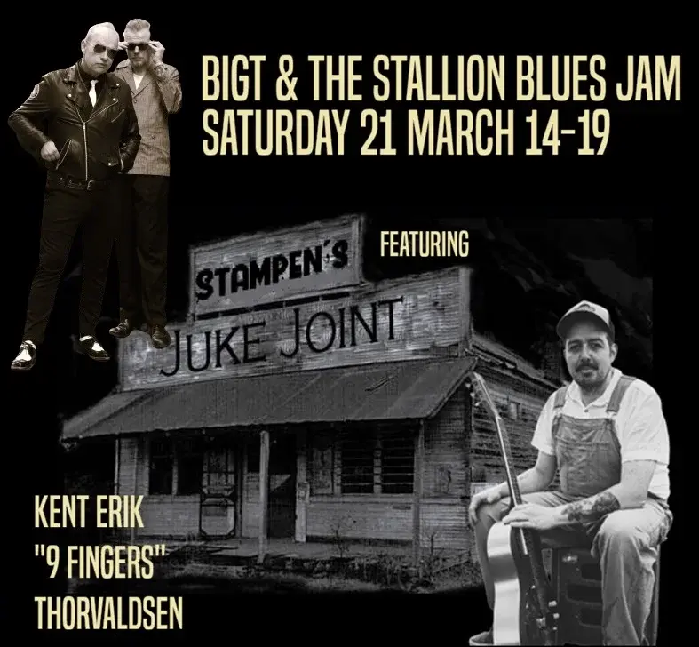 🥁BigT & The Stallion Blues Jam!🎸