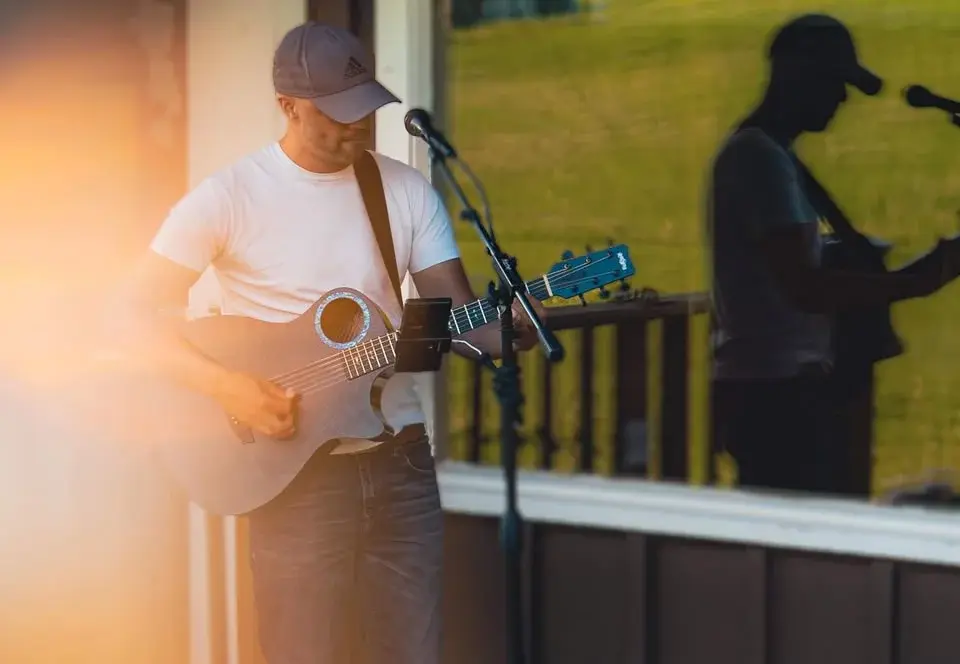 Josh White at Vault Village Boutique and Cravings Food Truck