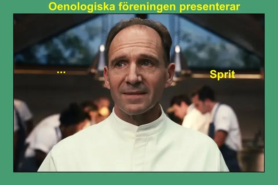 Oenologiska Presenterar - En spritproving med nästan uteslutande okategoriserbar sprit.