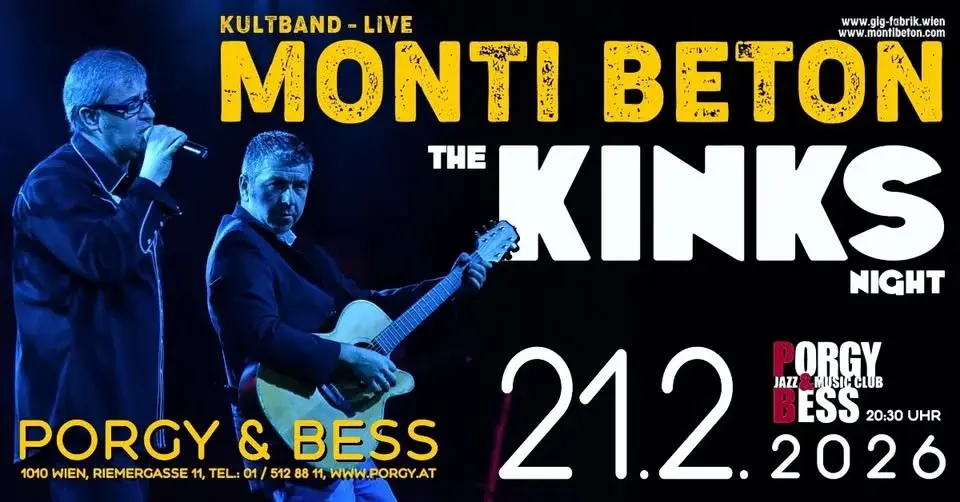 MONTI BETONs Kinks Night