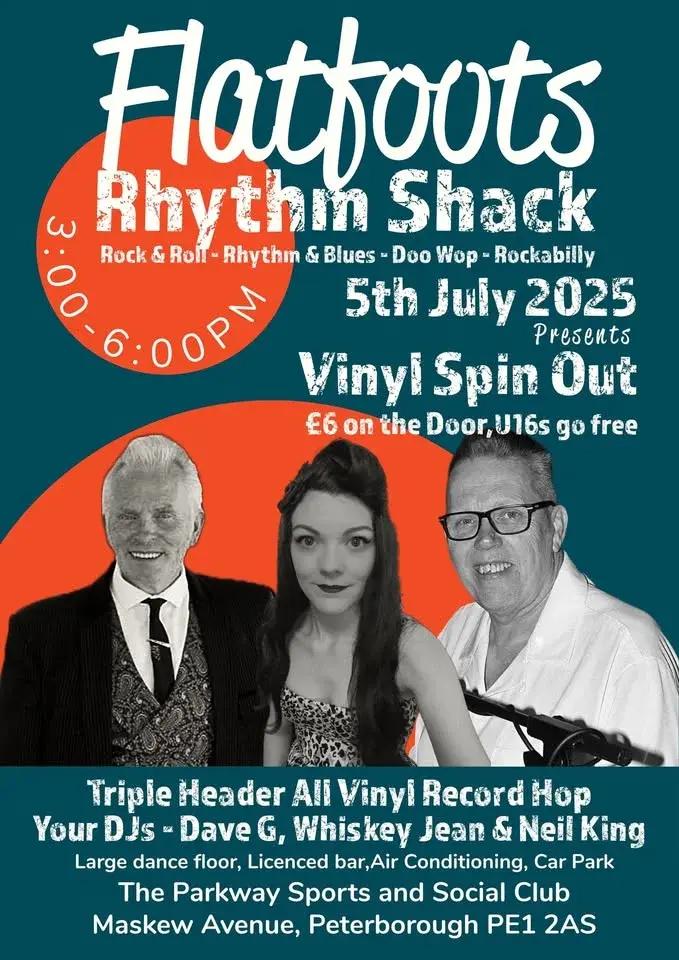Flatfoots Rhythm Shack - All Vinyl Spinout 