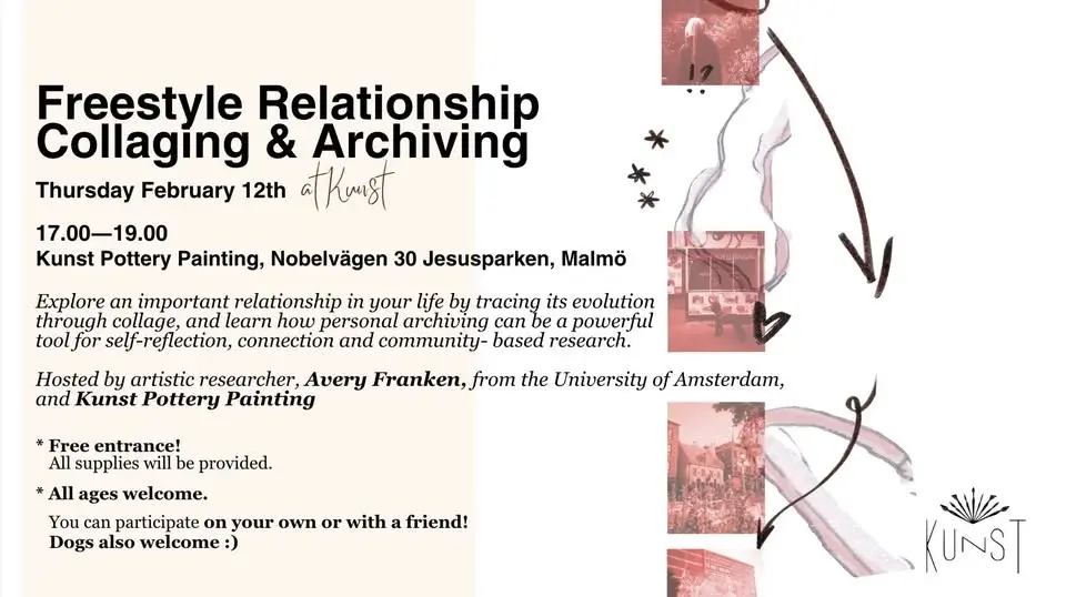 Freestyle Relationship Collaging & Archiving // With Avery Franken At Kunst
