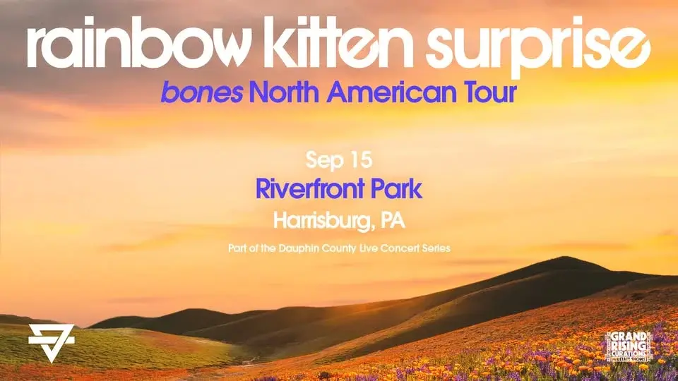 Rainbow Kitten Surprise - Riverfront Park (Harrisburg)