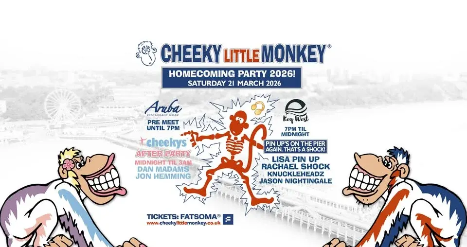 Pin Up's on The Pier again, that's a Shock! - Homecoming Party - Sat 21st March 2026