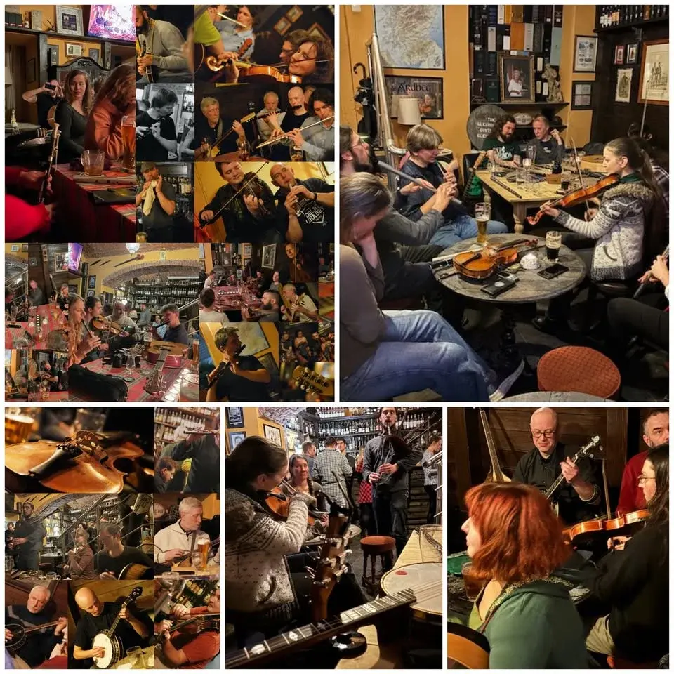 Irish music session