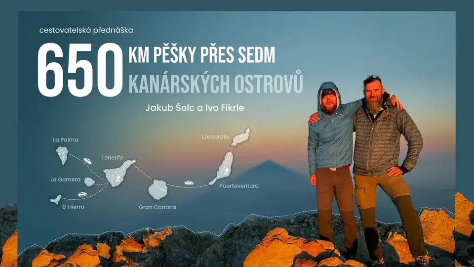 Blatná | 650 km pěšky přes sedm Kanárských ostrovů - J. Šolc, I. Fikrle