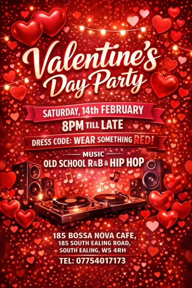 Valentines Party Old skool RnB and Hip Hop