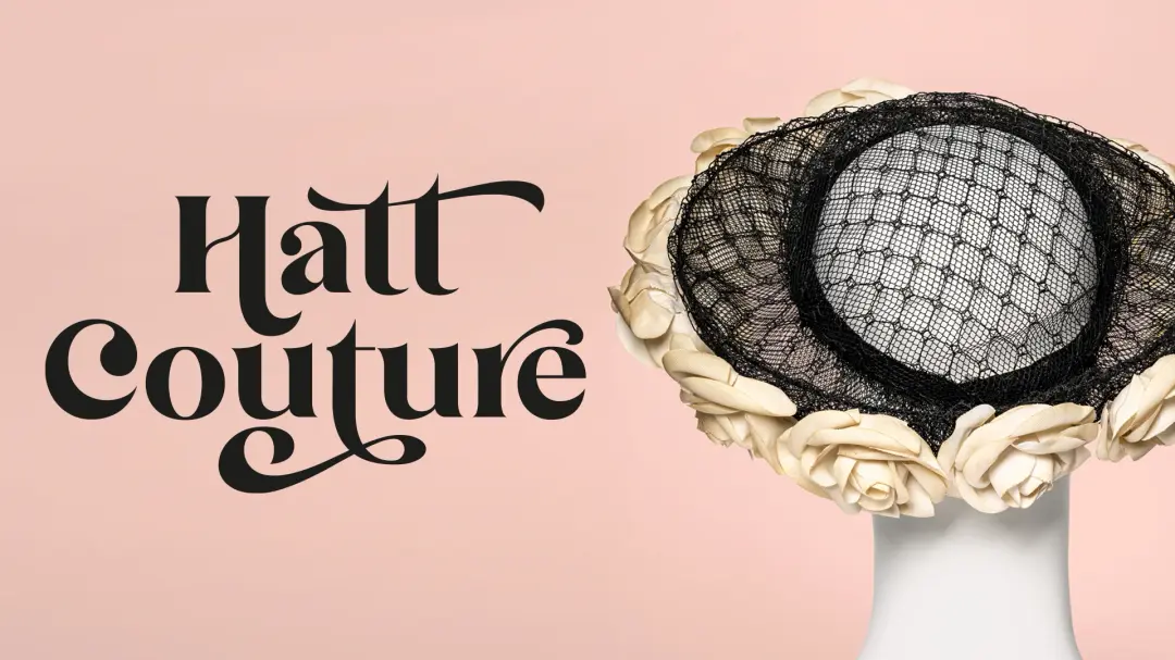 Temavisning: Hatt Couture - kungligt hattmode