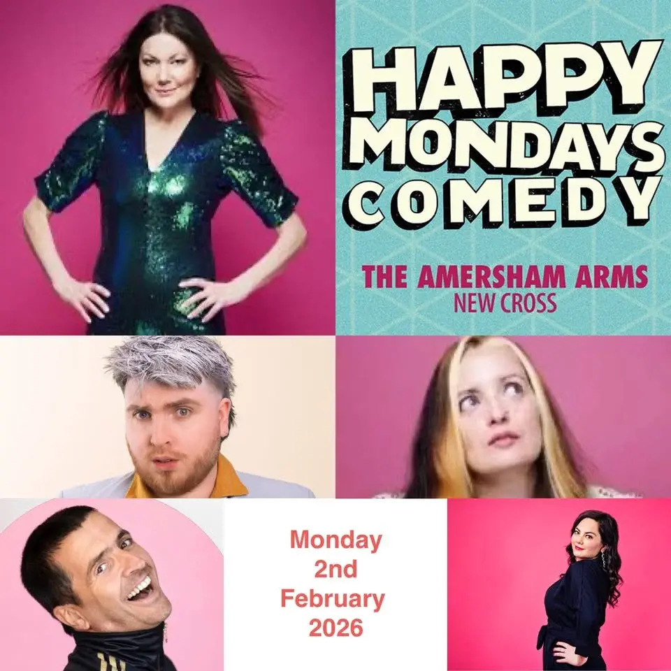 Happy Mondays Comedy  :  Fiona Allen , Spencer Jones, Isabelle Farrah, Luke Nixon ,Special Guest....