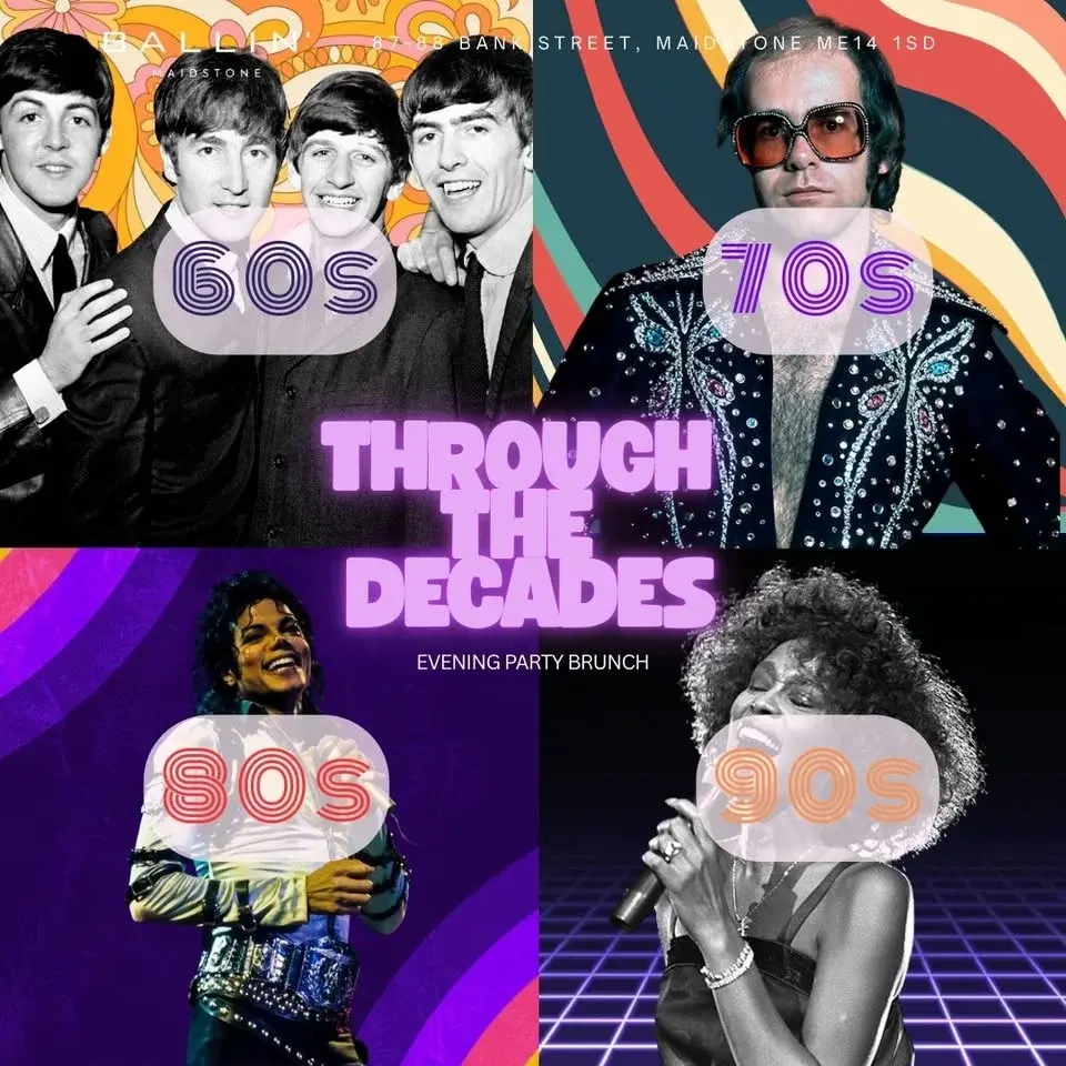 THROUGH THE DECADES - EVENING BRUNCH